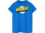 The Big Bang Theory - Maglietta "Bazinga"" Da Uomo BI1582 (Xxl) (Blu Reale)"