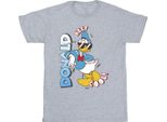 Disney - Maglietta "Paperino Cool"" Per Ragazzi BI28415 (104) (Grigio)"