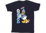 Disney - Maglietta "Paperino Cool"" Per Ragazzi BI28415 (128) (Blu Navy)"