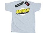 The Big Bang Theory - Maglietta "Bazinga"" Da Uomo BI1582 (Xxl) (Grigio)"
