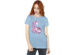 Alice Nel Paese Delle Meraviglie - Maglietta Da Donna BI379 (S) (Azzurro)