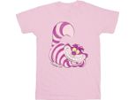 Alice Nel Paese Delle Meraviglie - Maglietta Da Donna BI379 (S) (Rosa Baby)