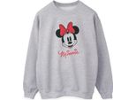 Disney - Felpa Da Donna BI1782 (M) (Grigio Screziato)