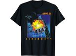 Def Leppard - Maglietta "Pyromania"" Per Uomo/Donna Unisex RO4559 (S) (Nero)"