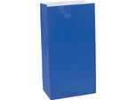 Amscan - Sacchetti Di Carta Comune Per Feste In Confezione Da 12 SG27251 (Taglia Unica) (Blu Reale)