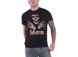 Misfits - Maglietta Uomo/Donna Unisex RO2643 (Xl) (Nero)