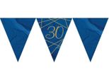 Creative Party - Bandiere, Carta, 30° Compleanno SG27214 (Taglia Unica) (Blu/Oro)