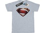Superman - Maglietta Da Uomo BI609 (Xl) (Grigio)