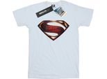 Superman - Maglietta Da Uomo BI609 (Xl) (Bianco)
