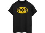 Batman - Maglietta Da Uomo BI356 (Xxl) (Nero/Giallo)