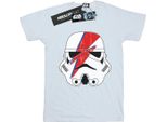 Star Wars - Maglietta "Glam"" Per Ragazzi BI1040 (116) (Bianco)"