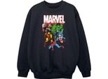 Marvel Avengers - Felpa Per Ragazzi BI2176 (116) (Nero)