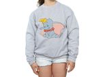 Dumbo - Felpa "Classic"" Per Bambina BI496 (152-158) (Grigio)"