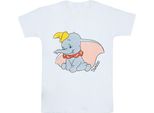 Dumbo - Maglietta "Classic"" Per Bambina BI477 (152-158) (Bianco)"