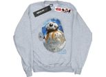 Star Wars: Gli Ultimi Jedi - Felpa Per Ragazzi BI1948 (128) (Grigio)