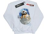 Star Wars: Gli Ultimi Jedi - Felpa Per Ragazzi BI1948 (128) (Bianco)