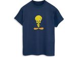 Maglietta Looney Tunes - "Angry"" Da Uomo BI669 (Xxl) (Blu Navy)"