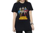 Dc Super Hero Girls - Maglietta "Super Power"" Da Donna BI703 (M) (Nero)"