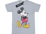 Disney - Maglietta Da Ragazzo BI26541 (128) (Grigio)