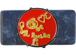The Beatles - Fermasoldi Love Drums RO9288 (Taglia Unica) (Blu/Arancione)