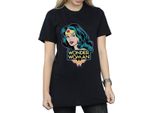 Wonder Woman - Maglietta Da Donna BI850 (L) (Nero)