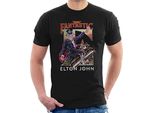 Elton John - Maglietta "Captain Fantastic"" Per Uomini/Donne Unisex RO3028 (M) (Nero)"