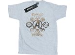 Avengers Infinity War - Maglietta Da Uomo BI449 (Xl) (Grigio)