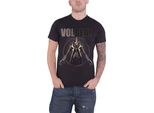 Volbeat - Maglietta "King Of The Beast"" Per Uomo/Donna Unisex RO9466 (S) (Nero)"