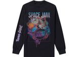 Space Jam: A New Legacy - Maglietta "Ready 2 Jam"" Per Uomo/Donna Unisex A Maniche Lunghe RO9316 (L) (Nero)"