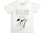 The Rolling Stones - Maglietta "Hackney Diamonds"" Logo Per Uomo/Donna Unisex RO9410 (L) (Bianco)"