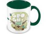 Star Wars: The Mandalorian - Tazza Da Caffè "Cuteness"" PM6593 (Taglia Unica) (Bianco/Verde)"