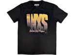 Inxs - Maglietta "Listen Like Thieves Tour"" Per Uomo/Donna Unisex RO9364 (M) (Nero)"