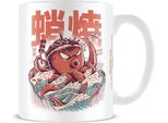 Ilustrata - Tazza Da Caffè "Takyaky Attack"" PM6670 (Taglia Unica) (Bianco/Arancione/Blu)"
