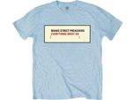 Manic Street Preachers - Maglietta "Everything Must Go"" Per Bambini/Donne Unisex RO9487 (S) (Blau)"