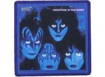 Kiss - Taglia Standard - Toppa Da Applicare Con Il Ferro "Creature Della Notte"" - Cotone RO6793 (Taglia Unica) (Nero/Blu)"