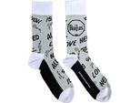 The Beatles - Calzini "Aynil"" Per Uomo/Donna Unisex RO9478 (40,5 Eu - 45,5 Eu) (Grigio)"