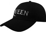 Queen - Cappello Da Baseball Per Uomo/Donna Unisex RO6947 (Taglia Unica) (Nero/Argento Sonoro)