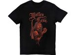 Motley Crue - Maglietta "Argentina"" Per Uomo/Donna Unisex RO9397 (Xl) (Nero)"