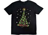Motley Crue - Maglietta "Xmas Crue"" Per Uomo/Donna Unisex RO9428 (M) (Nero)"
