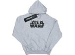 Star Wars - Felpa Con Cappuccio Per Ragazzi BI11998 (152-158) (Grigio)