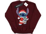 Disney - Felpa Per Ragazzi BI13156 (152-158) (Borgogna)
