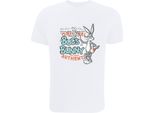 Looney Tunes - Maglietta Da Uomo BI1130 (Xxl) (Bianco)
