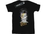 David Bowie - Maglietta "Aladdin Sane"" Per Ragazzi BI15033 (116) (Nero)"