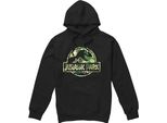 Jurassic Park - Felpa Con Cappuccio Da Uomo TV2562 (Xxl) (Nero)