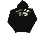 Star Wars - Felpa Con Cappuccio Per Ragazzi BI12422 (128) (Nero)