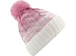 Beechfield - Berretto Da Uomo/Donna Unisex BC5383 (Taglia Unica) (Rosa Antico/Bianco Naturale)