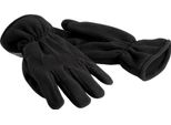 Beechfield - Guanti Unisex Uomo/Donna, Thinsulate Suprafleece BC5402 (S-M) (Nero)