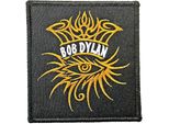 Bob Dylan - Toppa Da Stirare "Eye Icon"", Tessuto RO7009 (Taglia Unica) (Nero/Giallo)"