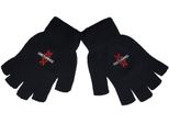 Disturbed - Guanti Unisex Senza Dita "Reddna"" RO7114 (Taglia Unica) (Nero)"