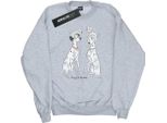 Disney - Felpa "101 Dalmati Pongo E Perdita"" Per Bambini BI16398 (Xxl) (Grau)"